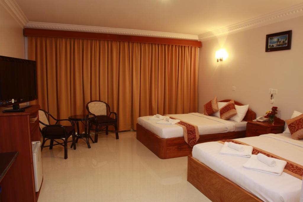 White Beach Hotel Сиануквиль Номер фото